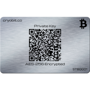 Cryo Card 2014 - 2 Side Back - Bitcoin