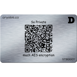 Cryo Card 2014 - 2 Side Back - Dogecoin